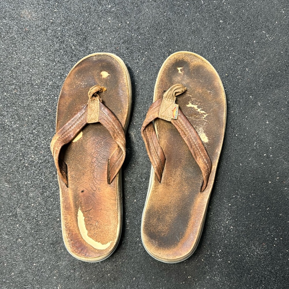 Rainbow double stuff sandals XL